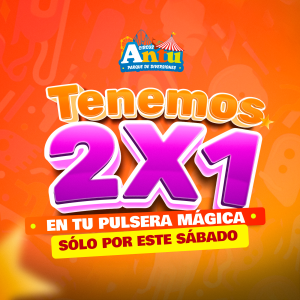 sábado 30 de Agosto 2x1