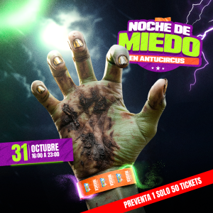 ¡Noche de Miedo Antu Circus!  - Ticket Halloween