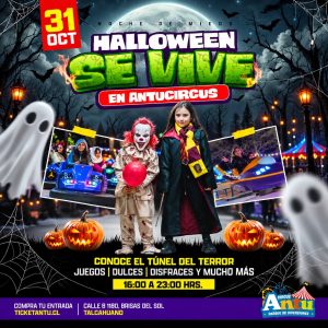 ¡Noche de Miedo Antu Circus! – Ticket Halloween 2026